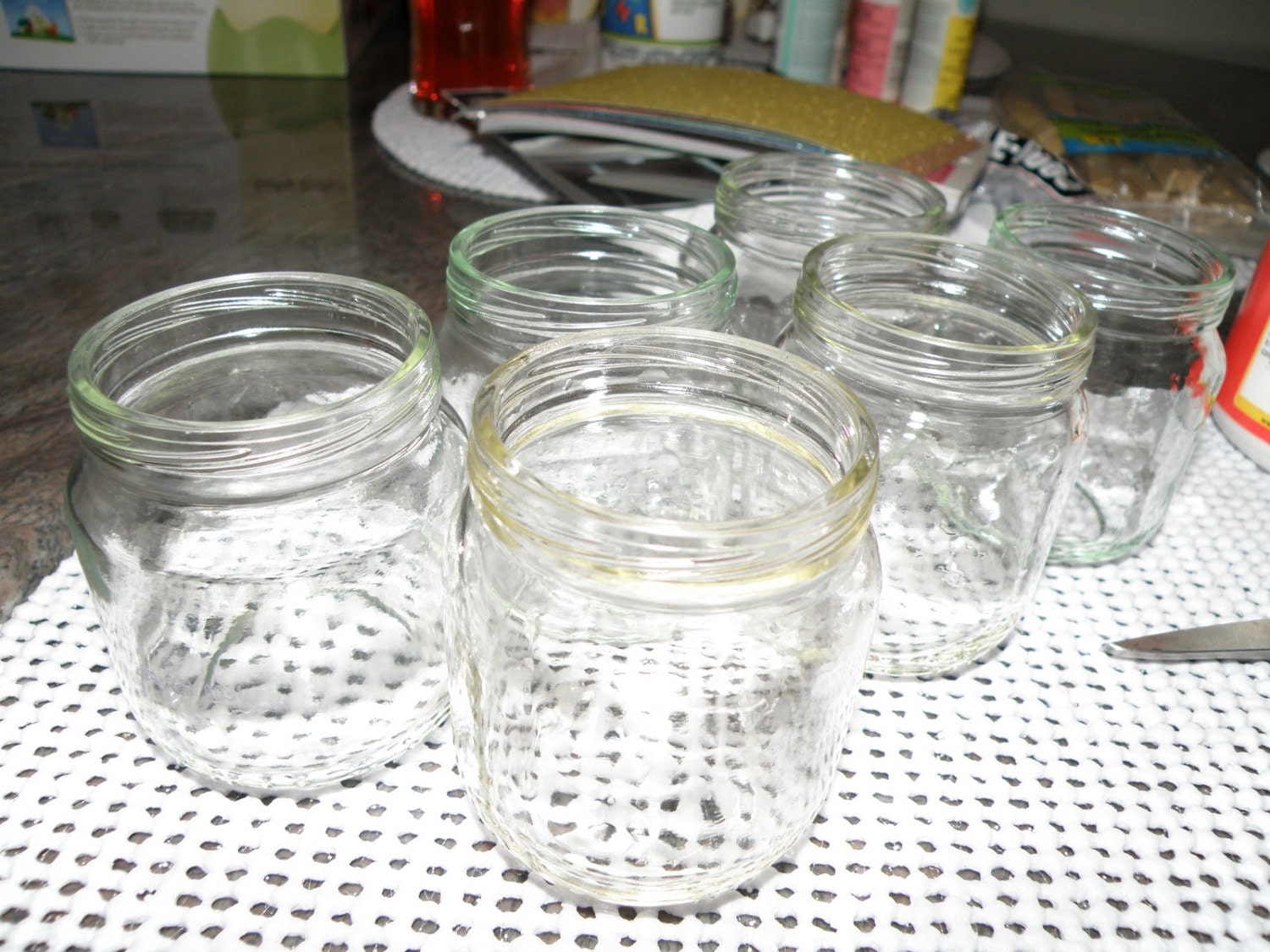 Lot of 25 Empty Baby Food Jars by RestlessGrace on Etsy