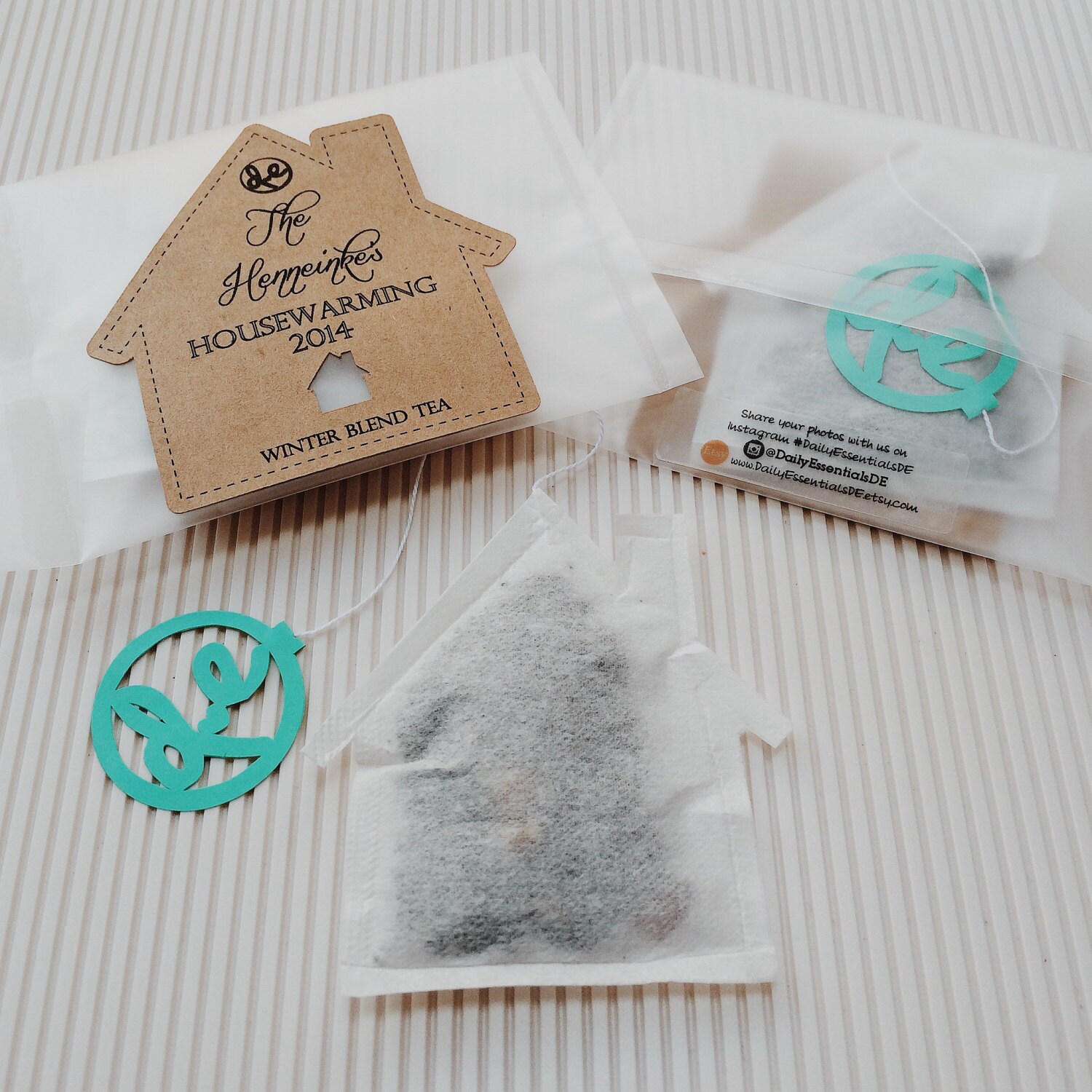 Personalized Housewarming Tea bags