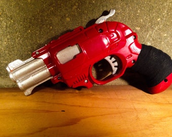 Red & Silver Nerf Doublestrike