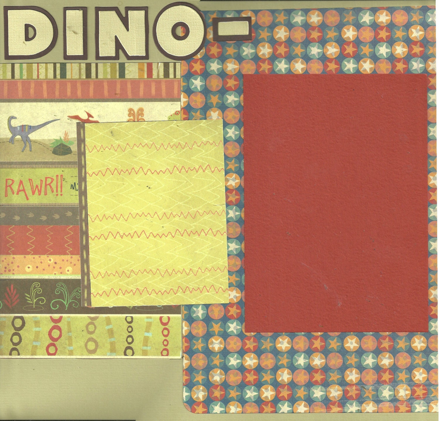 2 Page Scrapbook Layout Kits | dino mite 2 page scrapbooking layout kit 2 Page Scrapbook Layout Kits | dino mite 2 page scrapbooking layout kit