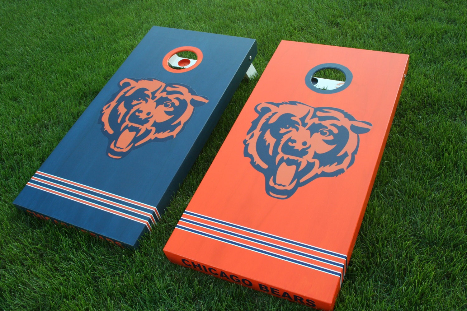 Chicago Bears Cornhole Boards Custom Made