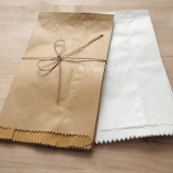 White  /  paper Favours Bags  bags Wedding sydney Kraft Rustic Gifts Paper kraft  Lolly  Pack for