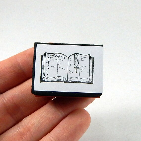 Rubber Stamp Bible Christian Stamping Card by EverydaySupply