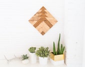 Reclaimed Wood Art -Tribal Design With Arrows and Chevron - Wall Art