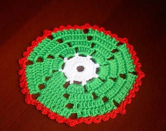 6PCS Handmade Crochet Cotton Doily Lace Coasters More Colors
