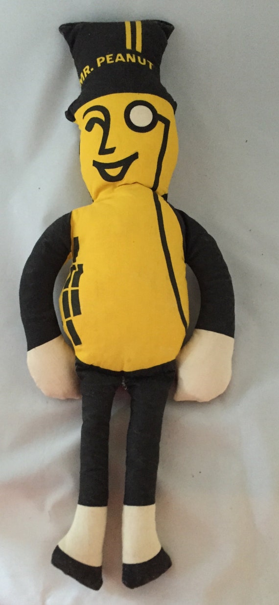 mr peanut plush doll