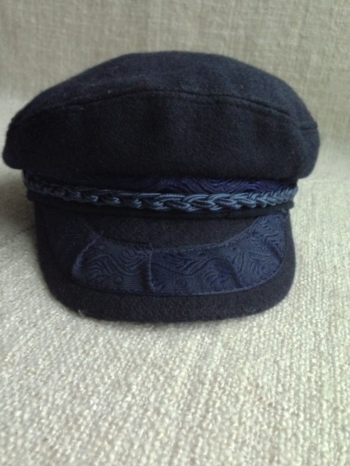 Vintage Greek fisherman navy cap hat – Haute Juice