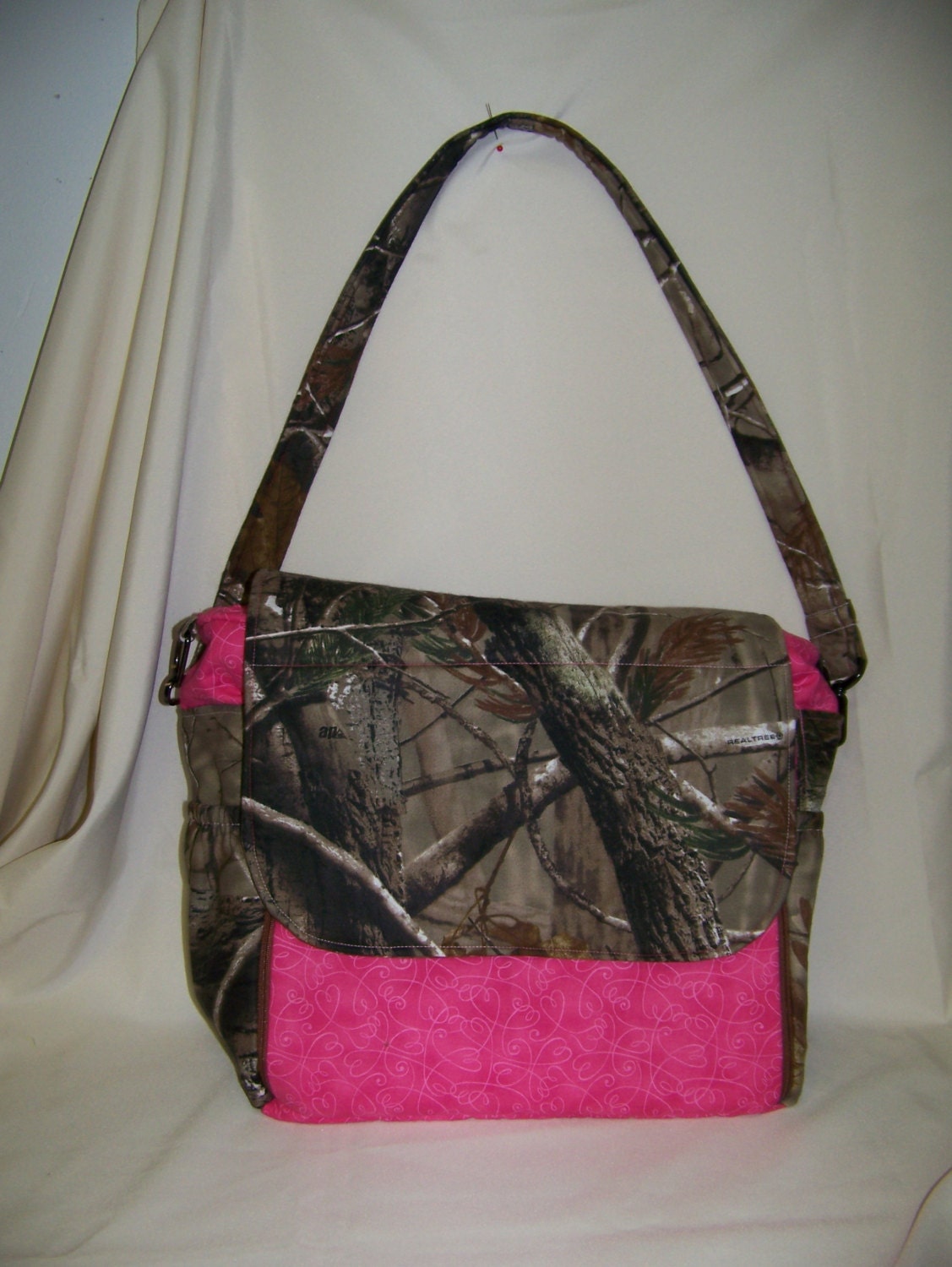 Camo Pink Diaper bag/back Pack