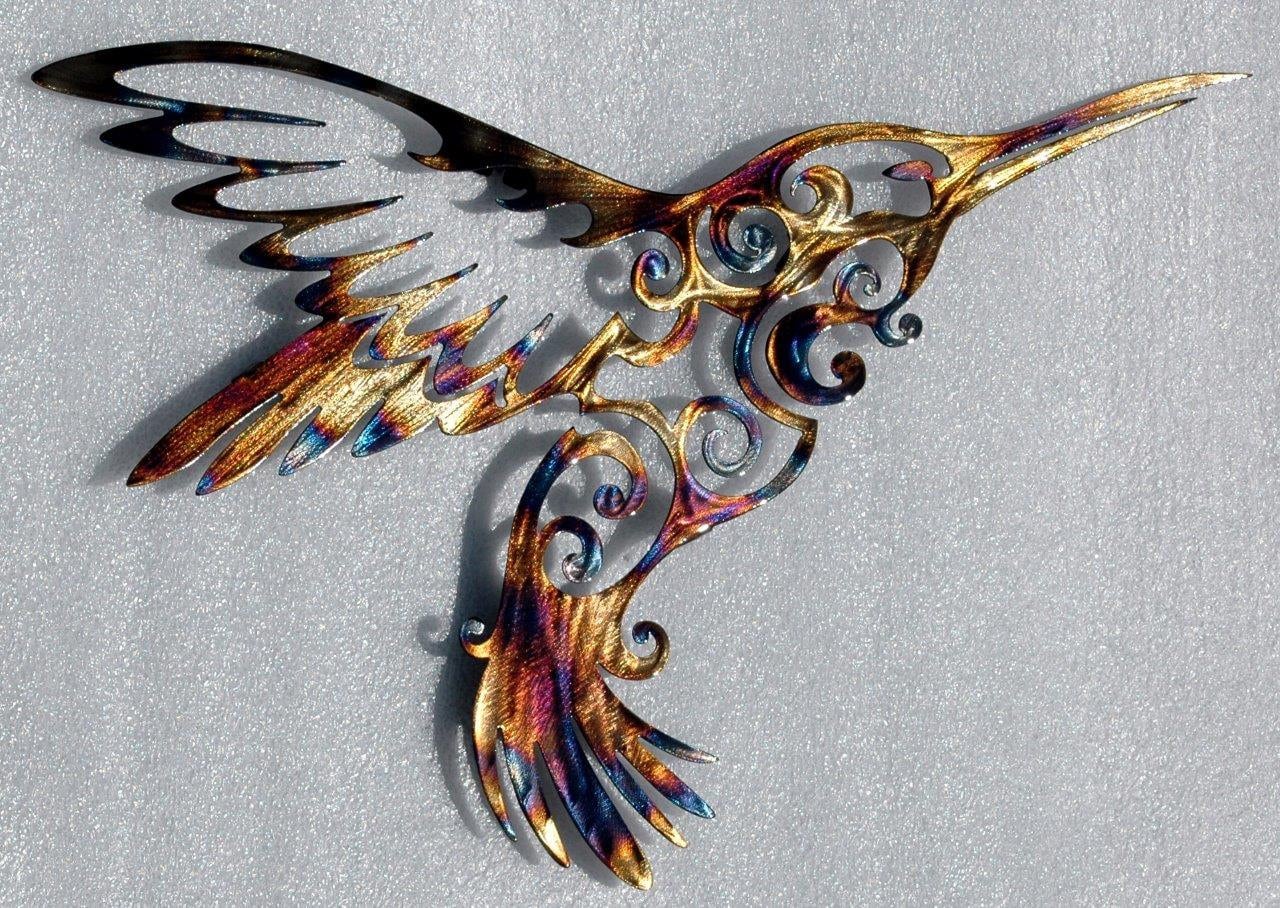 Hummingbird Metal Wall Art by HumdingerDesignsEtsy on Etsy