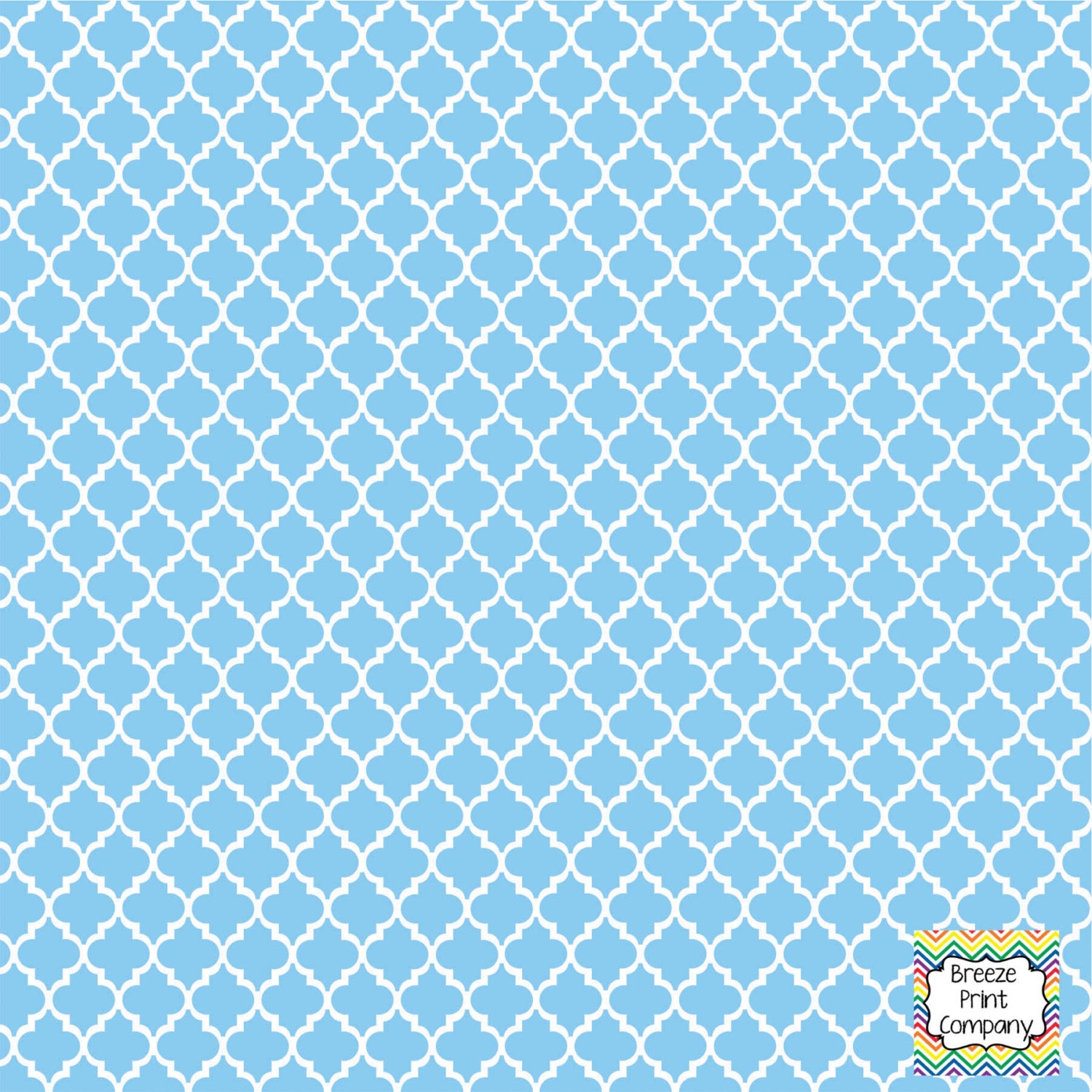 Blue Quatrefoil Pattern | light blue quatrefoil pattern vinyl sheet by Blue Quatrefoil Pattern | light blue quatrefoil pattern vinyl sheet by