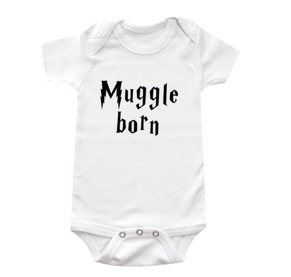 Muggle Born Harry Potter Baby Clothing New Baby by BabyApparels