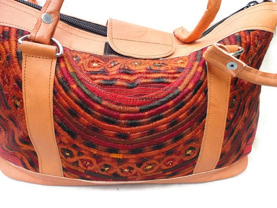 Handmade Guatemalan bag huipil purse trending by handmadewithart