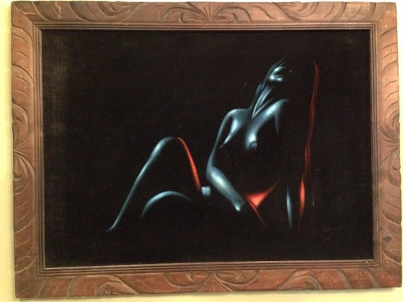 570px x 428px - Download Sex Pics Sale Vintage Black Velvet Nude Painting ...