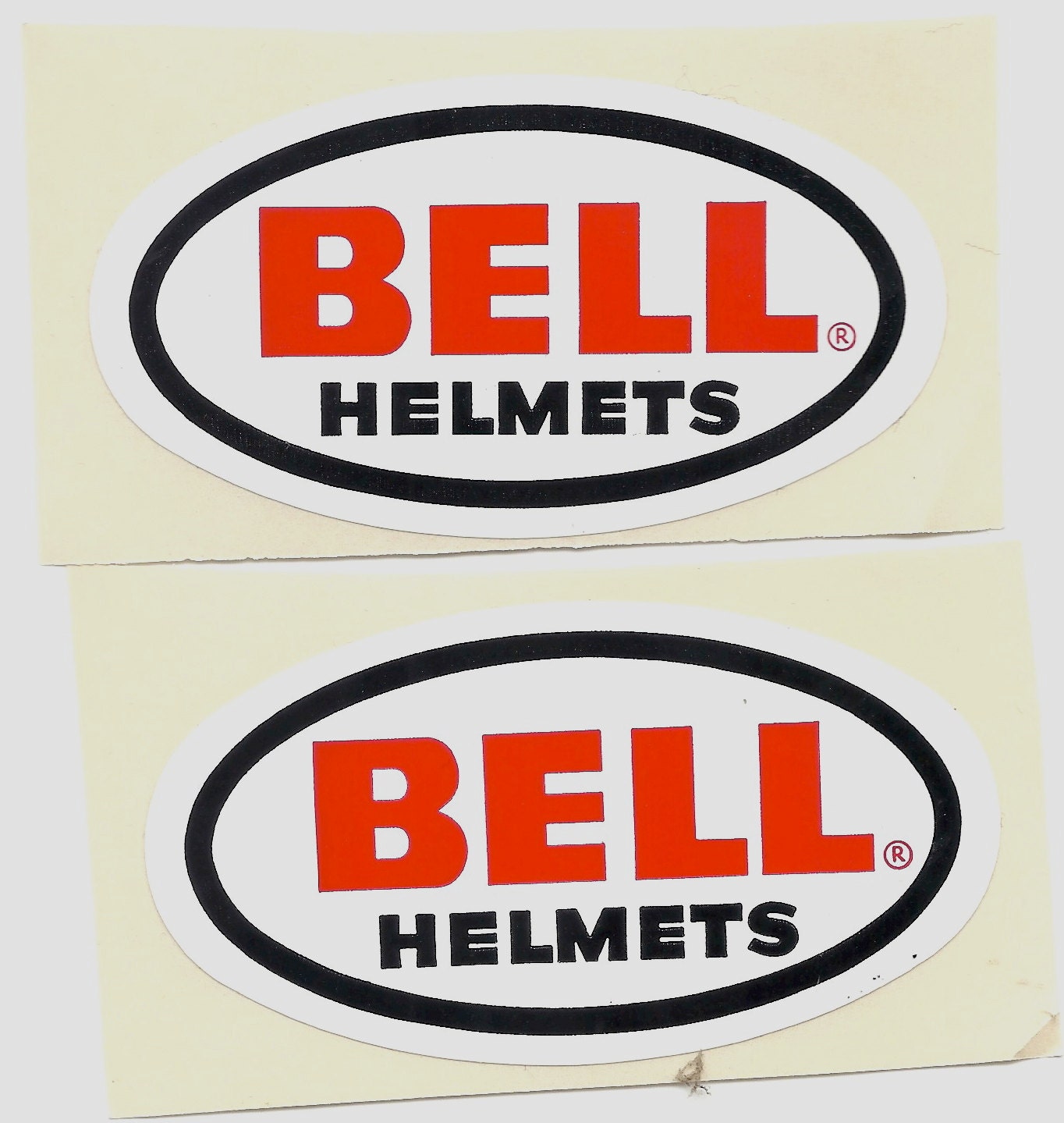 Bell Helmets Racing Decal Sticker 35/8 Inches Long by CrashDaddy