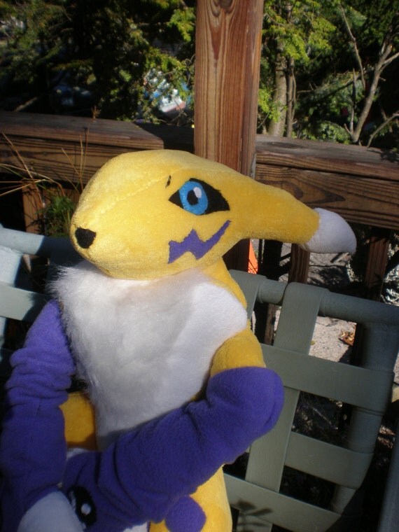 digimon renamon plush