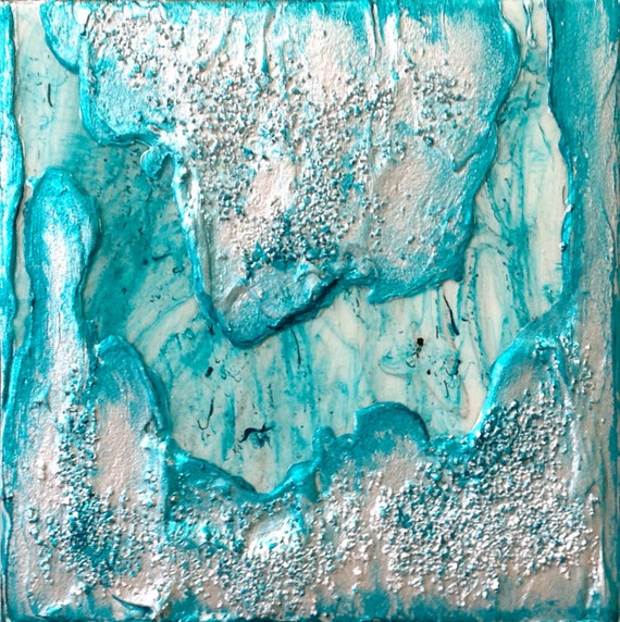 SALE 40 OFF Abstract Plaster Painting in by