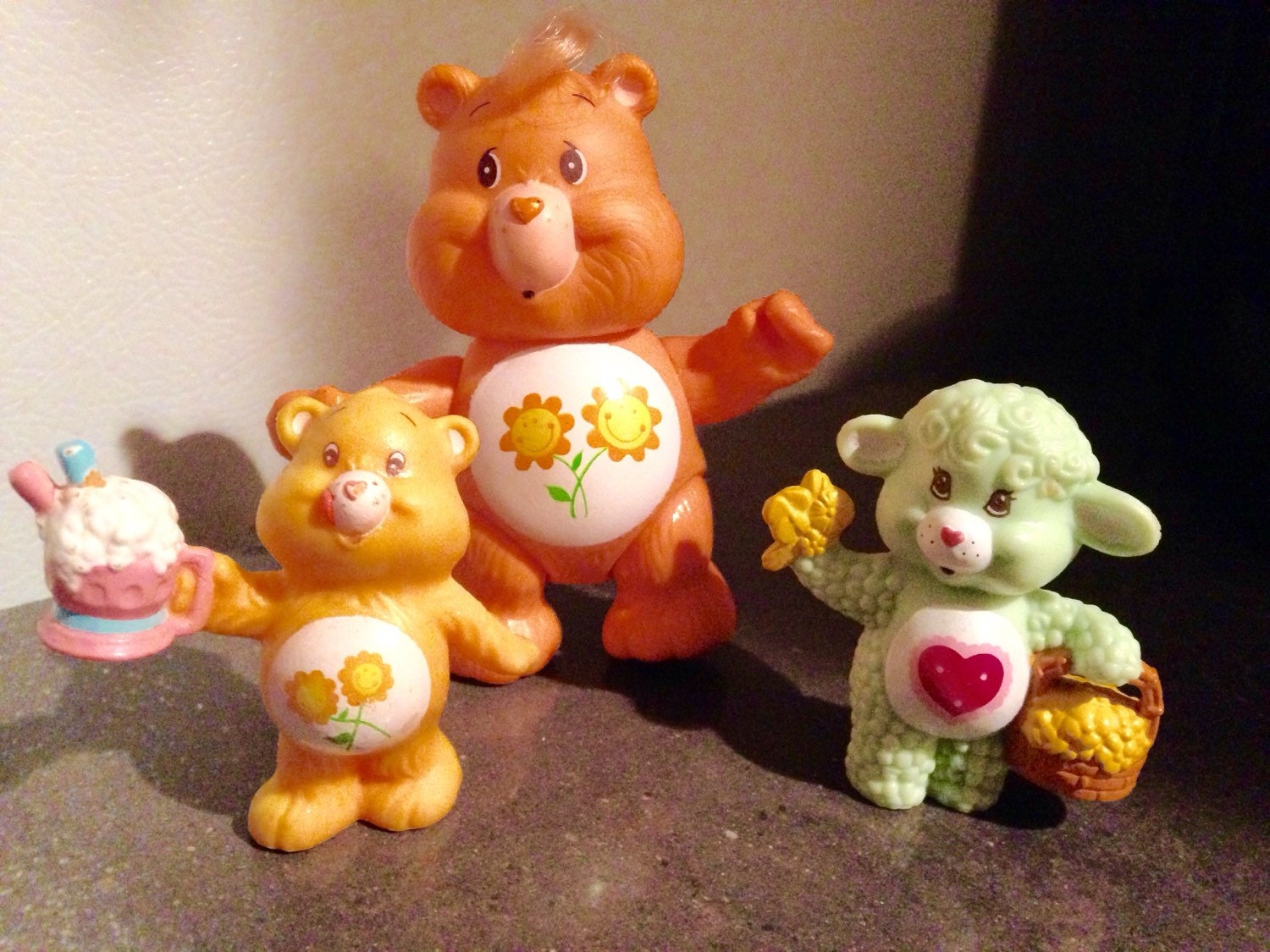 care bear figurines vintage