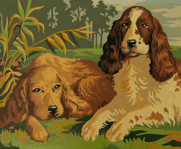 Paint-By-Numbers Dogs