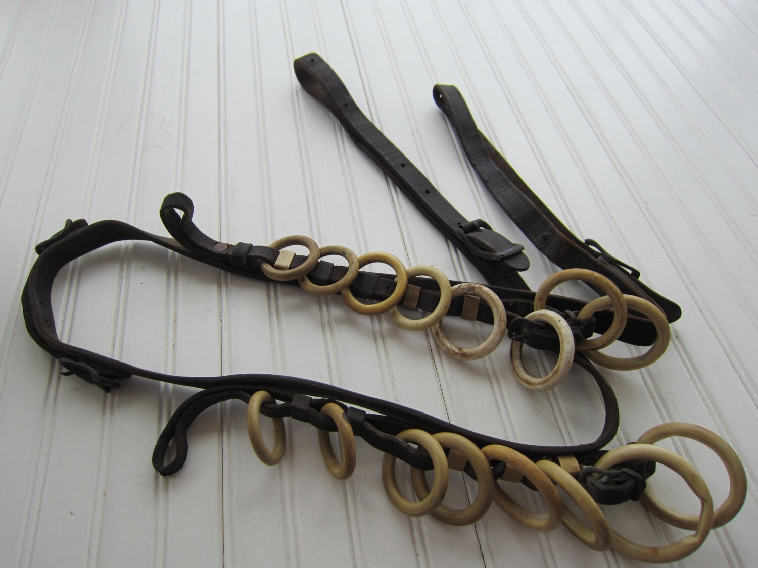 Antique Horse Harness Spreaders 1900's Decor by KatreneStarVintage