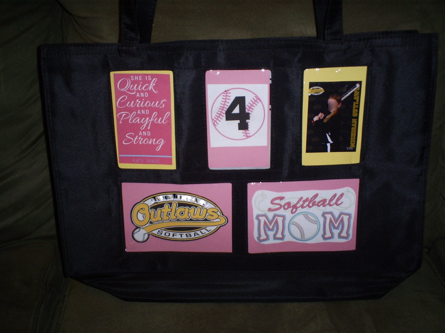 Brag Bag 5 Pocket Photo Tote Bag great for gifts or to show