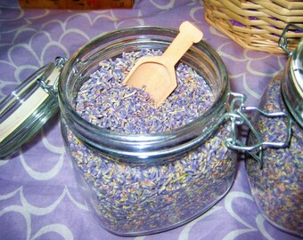 6 cups Dried Lavender Buds, Premium Grade. Great for Sachets, Pillows, Wedding Toss, Wedding & Shower favors, and Crafts.