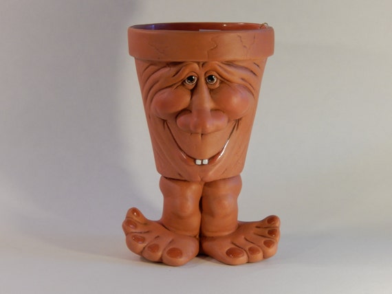 Ceramic Pot Face Pot People Pots Our Family Crafts