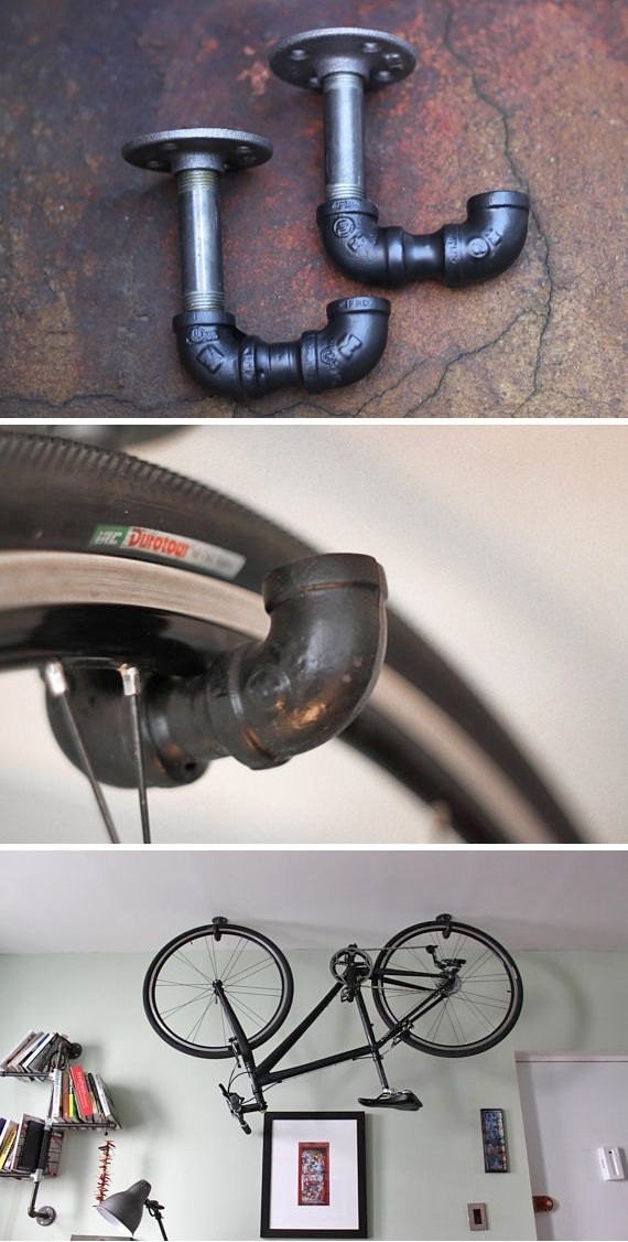 pipe bike rack