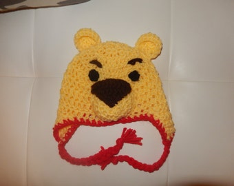 Winnie the Pooh Ear Flap Hat