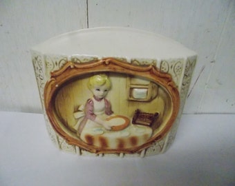 Sears and Roebuck Country Coordinates Cottage Napkin Holder 1978