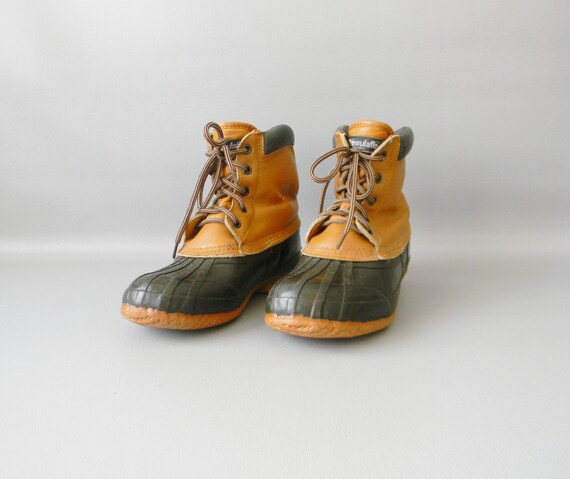 Vintage Women's Duck Boots / Size 7