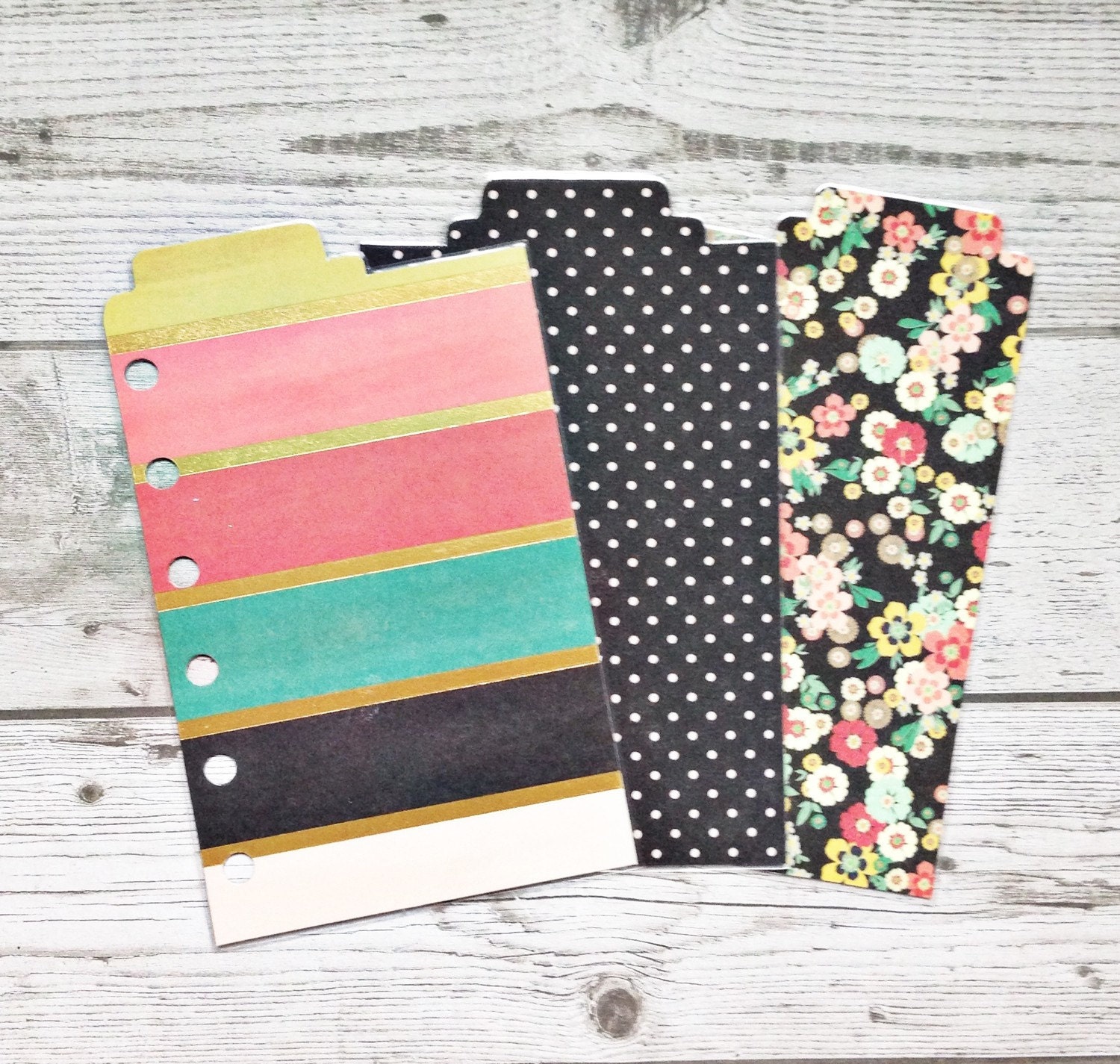 POCKET size Filofax Dividers by youracrafty1 on Etsy