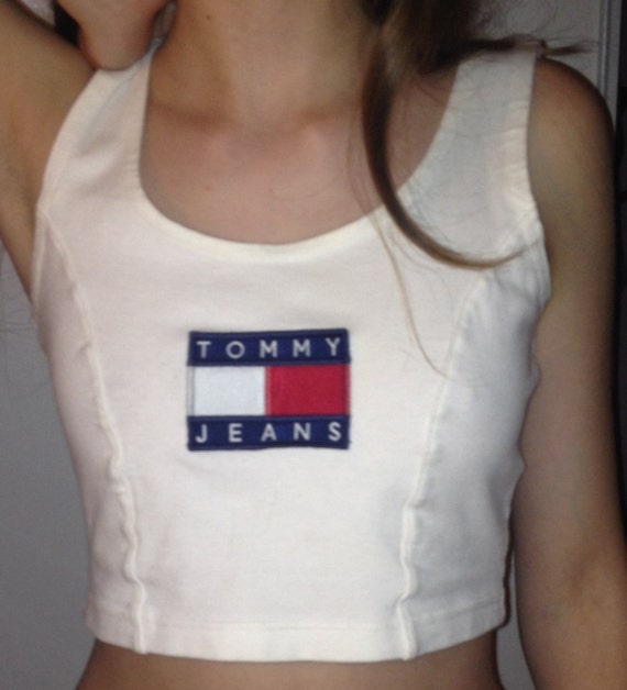 tommy cropped hoodie