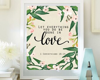 Bible Verse Wall Decor bible verse wall art | etsy Bible Verse Wall Decor bible verse wall art | etsy