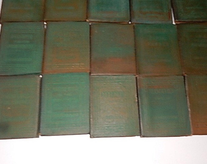 Storewide 25% Off SALE Antique (1916-1924) Collectable Embossed Children's Books 'Little Leather Library' of New York, Featuring 28 Assorted