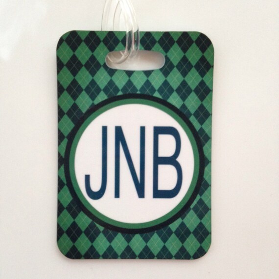 Items similar to Vintage Personalized Golf Bag Tags. Great Golfer
