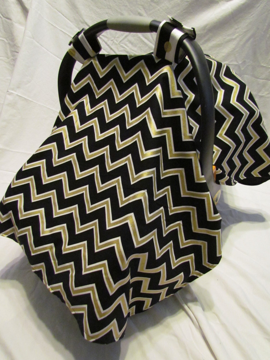 Custom Infant Carrier Cover For Baby Boy Girl by BabyBoogerBear