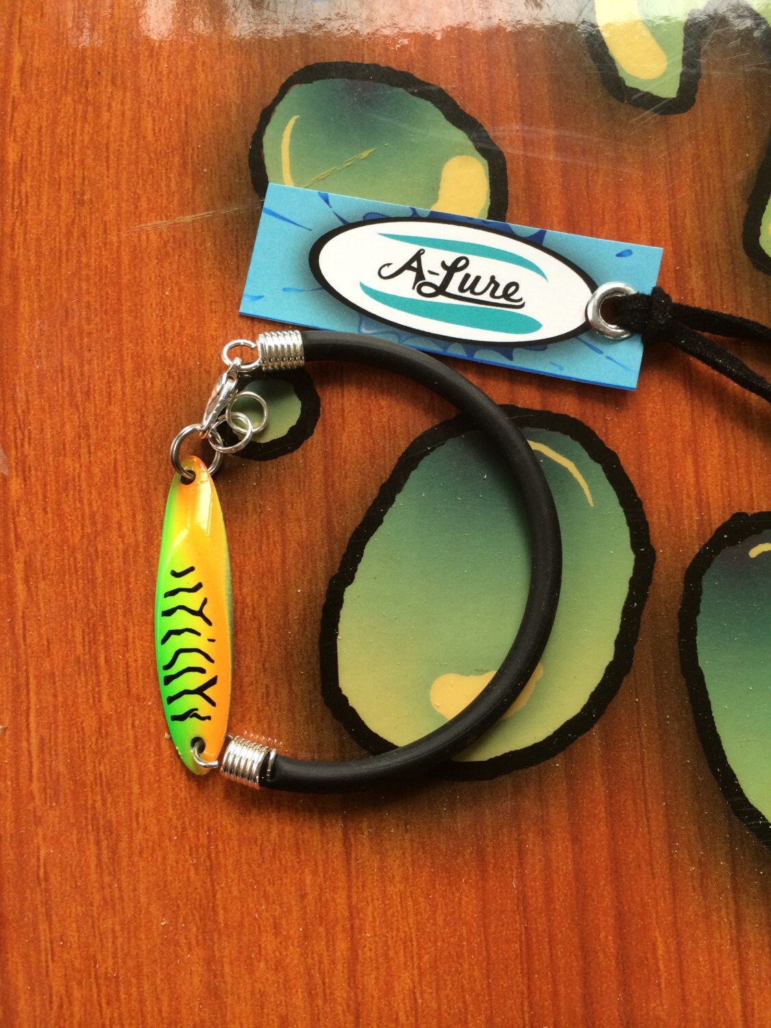 Fun and bright colored Fishing Lure Women's Bracelets