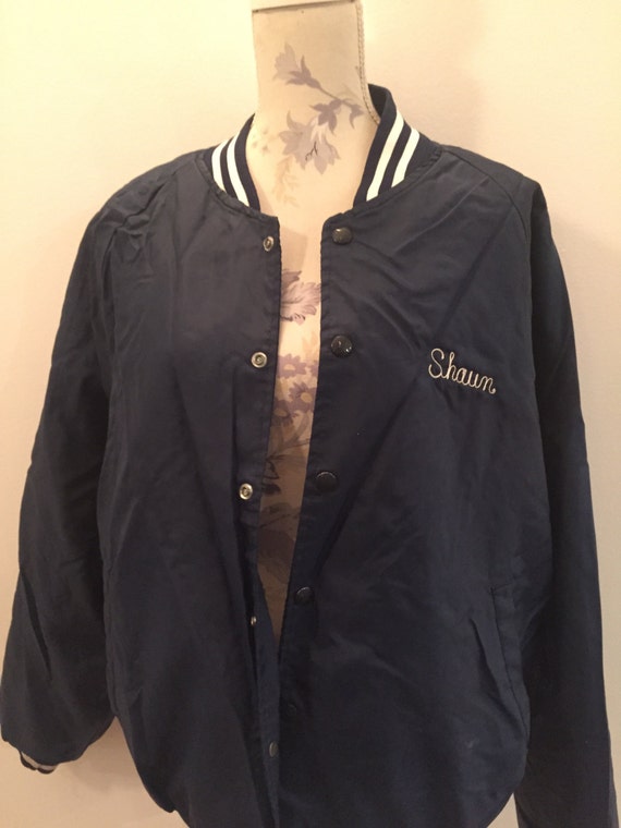 75 OFF EVERYTHING Vintage Navy Varsity Wrestling Jacket