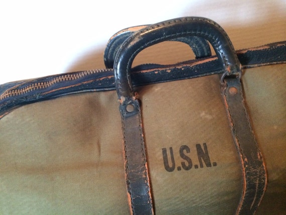 vintage pilot bag