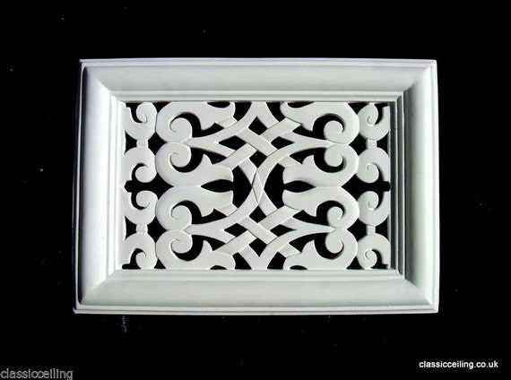 Victorian Air Vent cover 8 X 11.5" version fret work steampunk buy now online