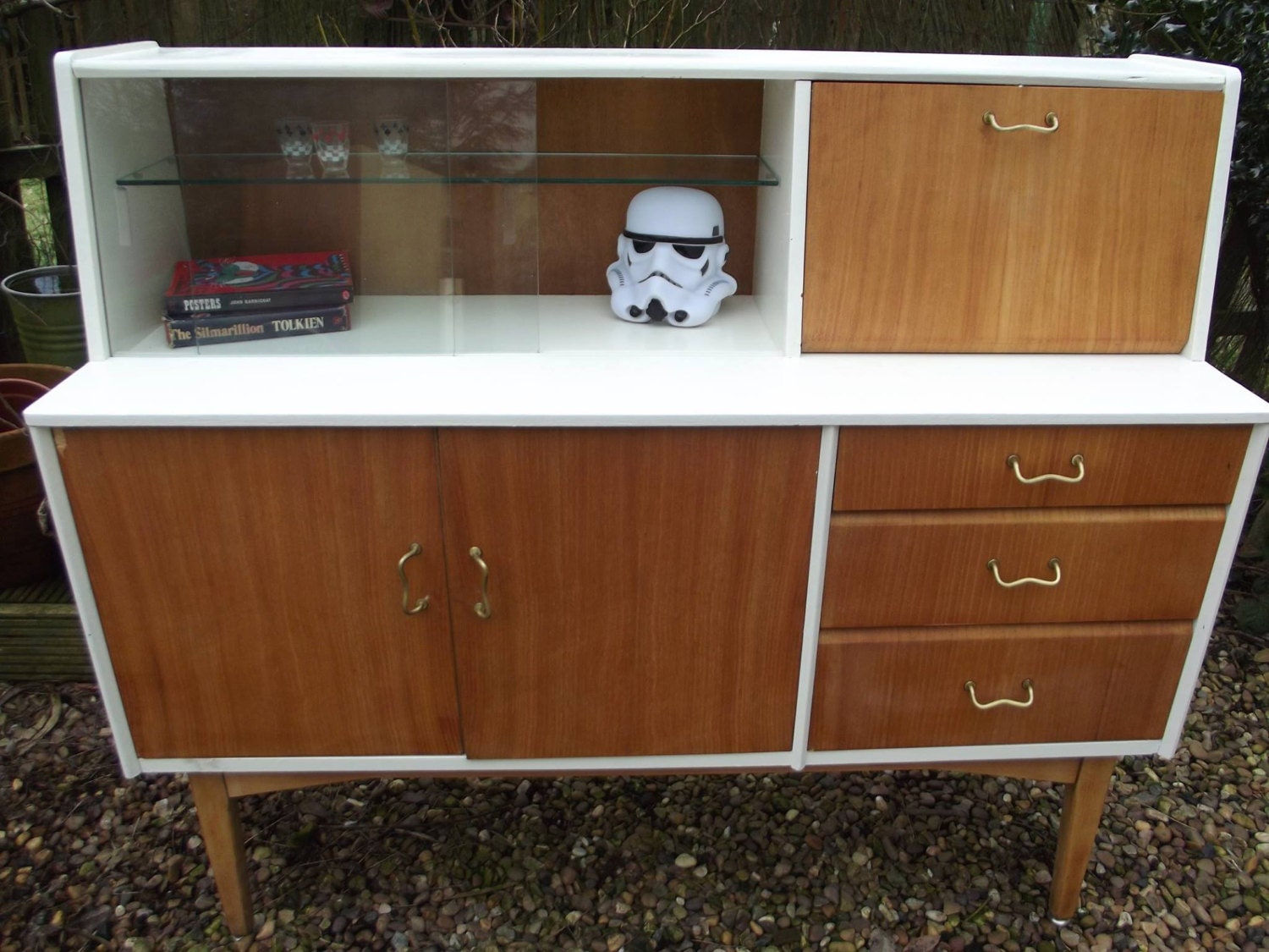 Stunning, retro Nathan sideboard. Upcycled chic, circa 1960S 1970S Haute Juice