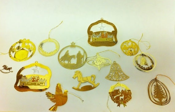 14 vintage brass christmas ornaments christmas ornaments 14 vintage brass christmas ornaments christmas ornaments