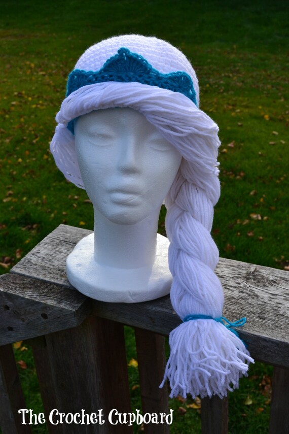 queen pattern crochet hat elsa Hat Etsy on MyCrochetCupboard by Elsa