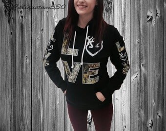 black country love camo hoodie