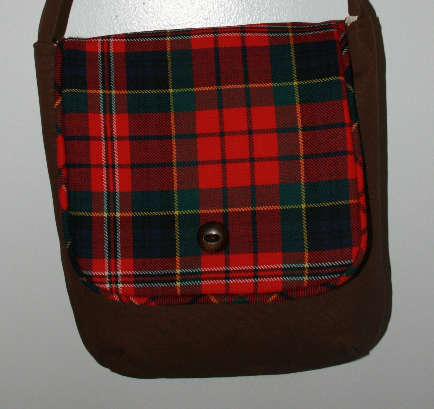 OUTLANDER TARTAN BAG Brown Bag by TropicTied on Etsy