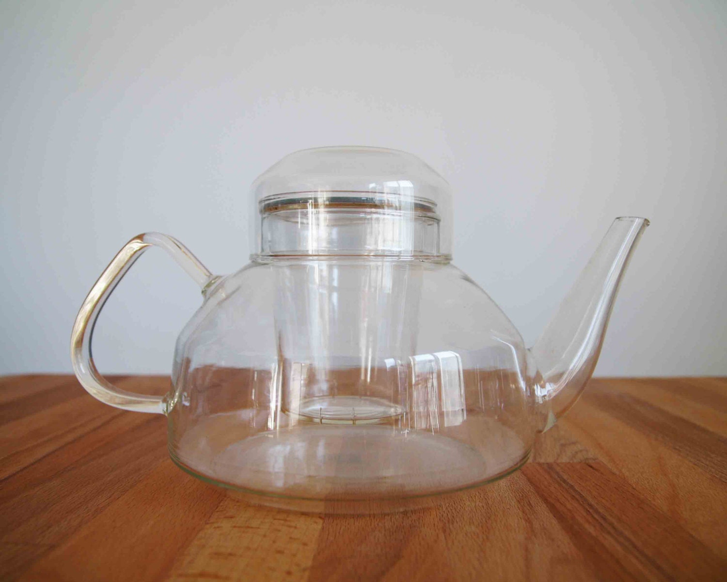 Vintage SCHOTT & Gen JENA Glass Coffee Teapot and Cups Set Germany