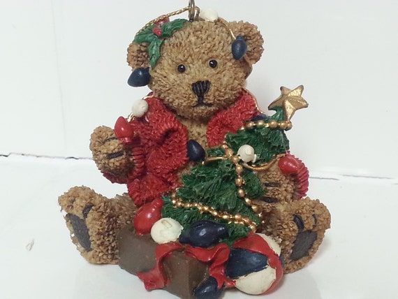 teddy bear christmas decoration