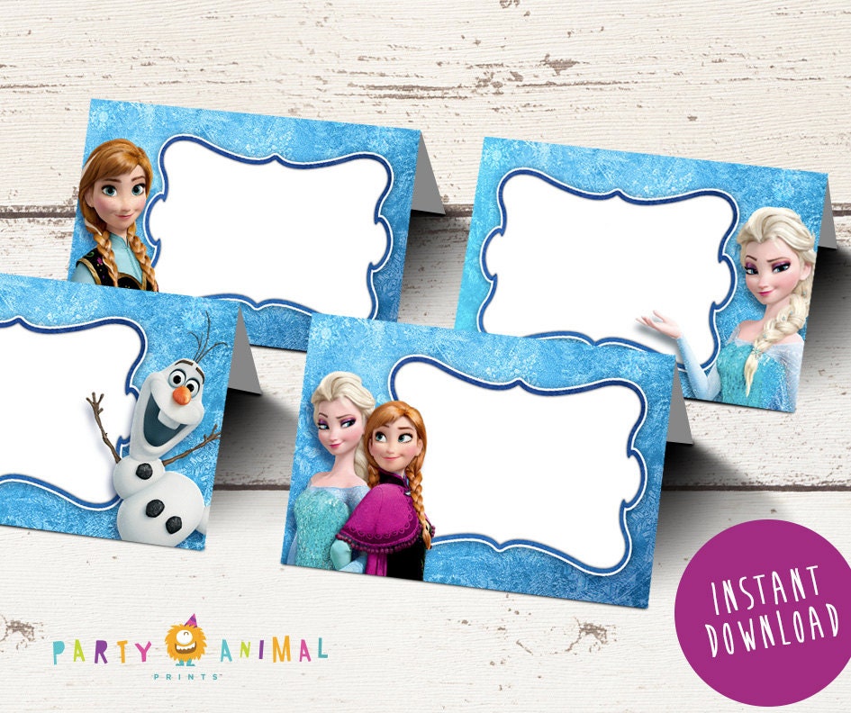 Frozen Labels Printable