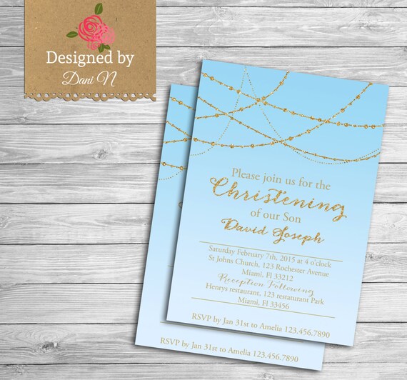 catholic baptism invites