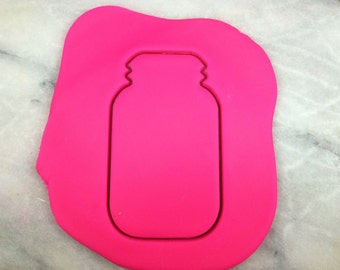 Mason Jar Cookie Cutter - SHARP EDGES - FAST Shipping - Choose Your Own Size!